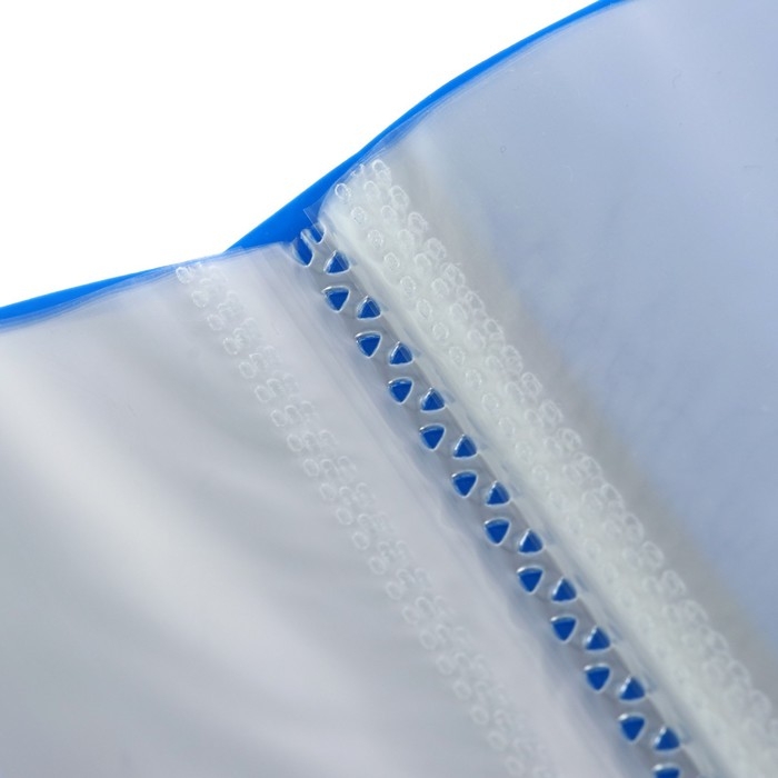 Папка с 20 вкладышами А4, 600 мкм, Calligrata, 15 мм, синяя Папка с 20 вкладышами А4, 600 мкм, Calligrata, 15 мм, синяя