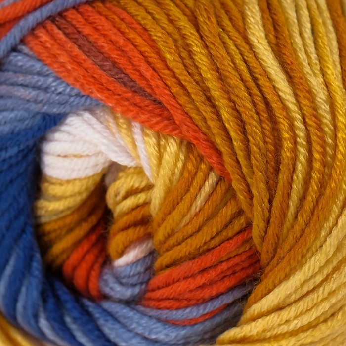 Пряжа Пряжа "Adore Dream" 100% акрил антипиллинг 280м/100г (1065 беж-джинс)