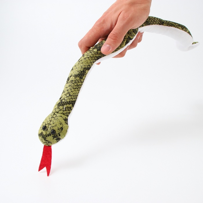 Мягкая игрушка  Мягкая игрушка "Змея", 49 см, цвет МИКС