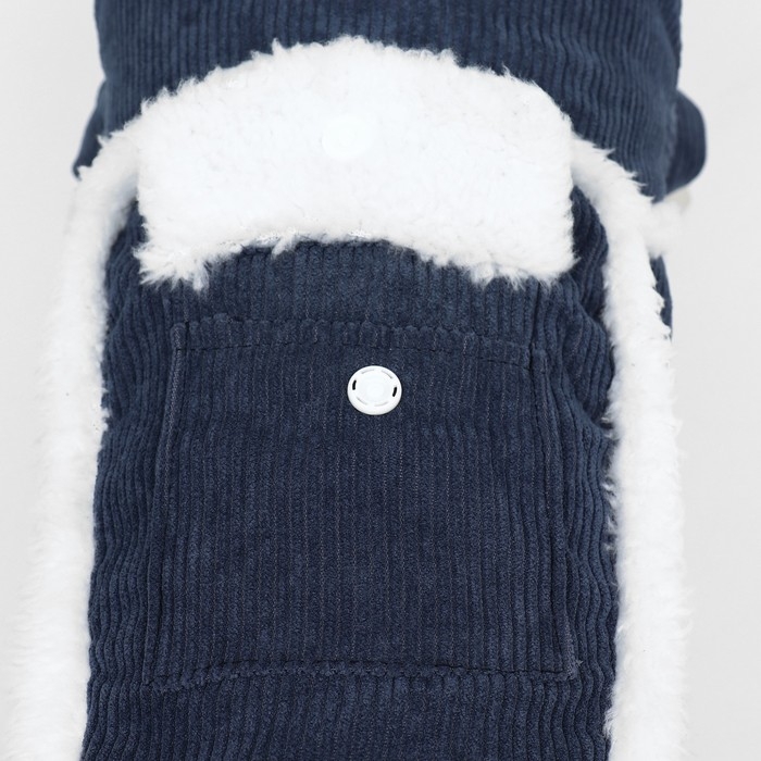 Комбинезон Комбинезон "Малыш", размер XS (ДС 20 см, ОГ 30 см, ОШ 20 см), синий