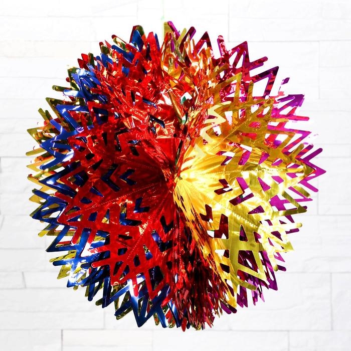 Шар фольгированный  Шар фольгированный "Резьба" d-40 см