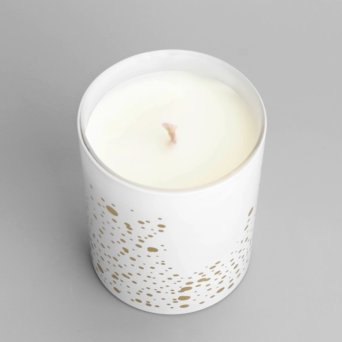 Свеча ароматическая  Свеча ароматическая "Golden Spot",бузина и грейпфрут, белый стакан