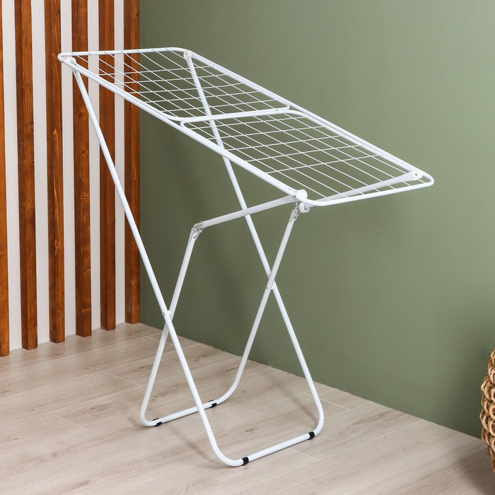 Сушилка для белья напольная складная Доляна, рабочая длина 18 м Сушилка для белья напольная складная Доляна, рабочая длина 18 м