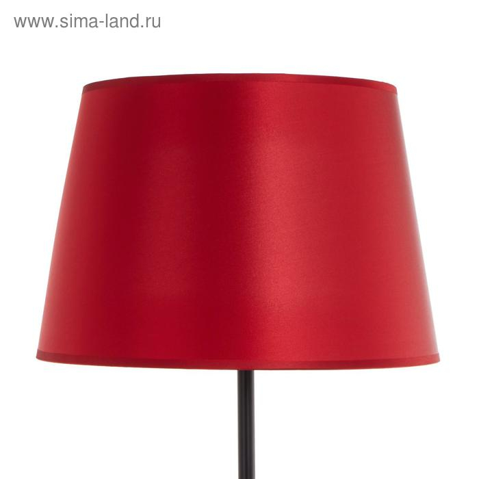 Торшер 2601 1х15Вт Е27 черный/красный