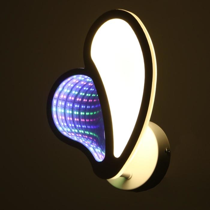 Бра с эффектом бесконечности 69663/1WT 25Вт 4000К белый