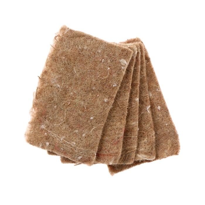 Коврик джутовый для выращивания микрозелени, 10 × 15 см, толщина 1 см, набор 5 шт. Коврик джутовый для выращивания микрозелени, 10 × 15 см, толщина 1 см, набор 5 шт.