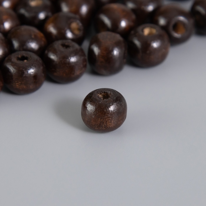 Бусины для творчества дерево Бусины для творчества дерево "Кофе" набор 30 гр 1х1 см