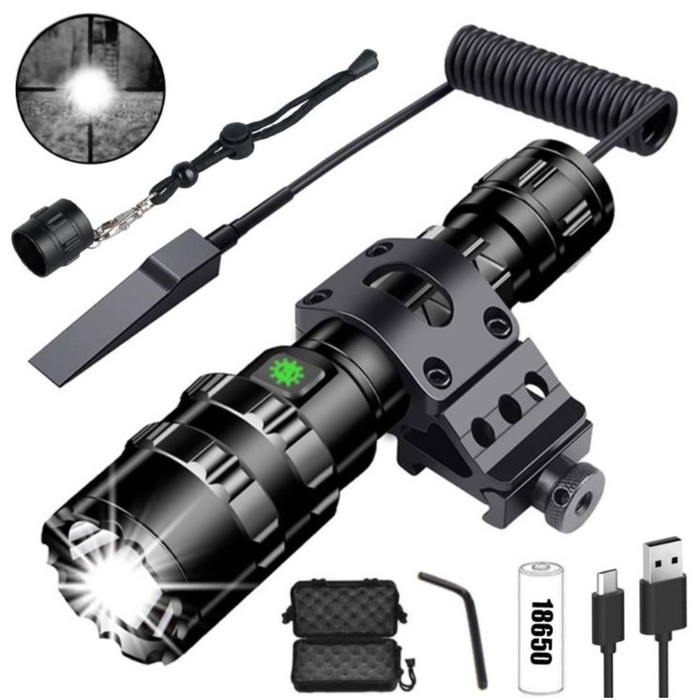 Фонарь тактический аккумуляторный, 10 Вт, 800 мАч, 1600 лм, IP6, 5 режимов, USB Фонарь тактический аккумуляторный, 10 Вт, 800 мАч, 1600 лм, IP6, 5 режимов, USB