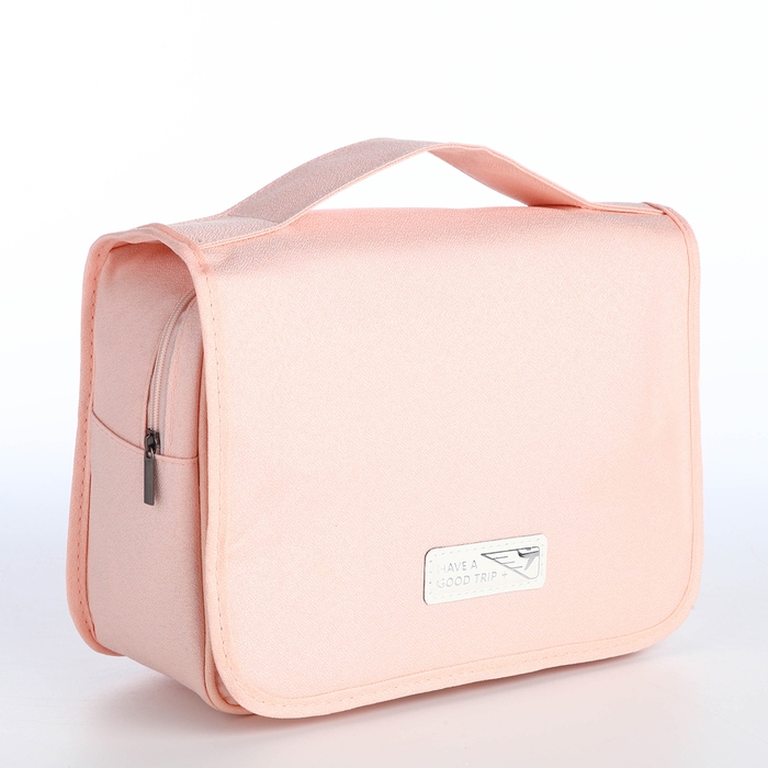 Косметичка на молнии, цвет розовый Косметичка на молнии, цвет розовый