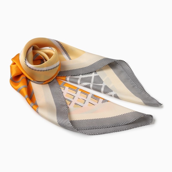 Платок женский MINAKU р-р 7 0*70 см, цв. оранжевый Платок женский MINAKU р-р 7 0*70 см, цв. оранжевый
