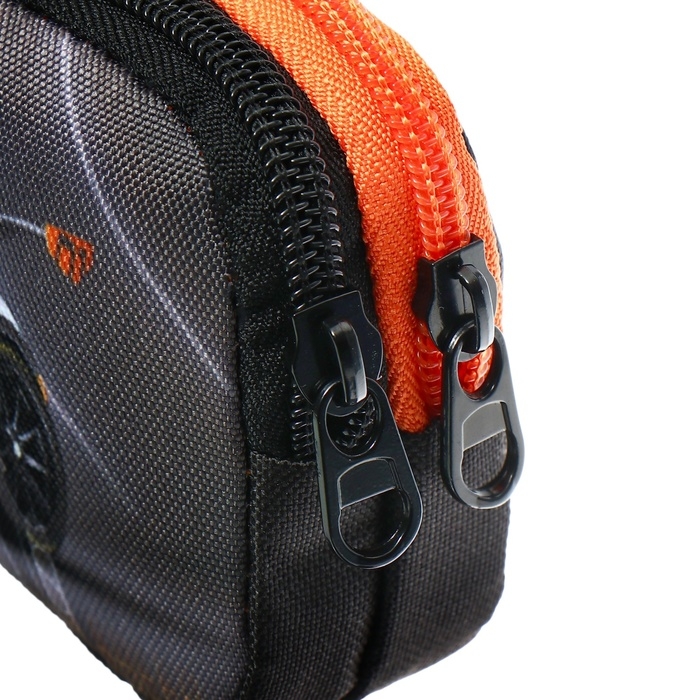 Пенал мягкий, 2 отделения, объёмный, 90 х 220 х 40 мм, Stavia "Скорость" серый 86212