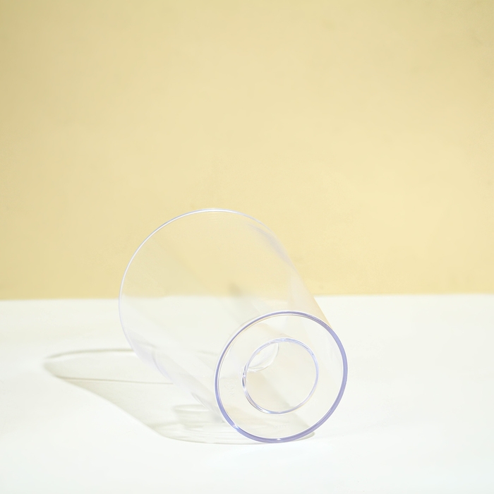 Горшок для орхидей, 1,2 л, 12,5 × 16,6 см, пластик, прозрачный Горшок для орхидей, 1,2 л, 12,5 × 16,6 см, пластик, прозрачный