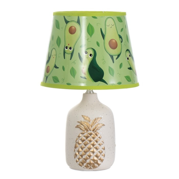 Настольная лампа Настольная лампа "Ананас" Е14 15Вт 20х20х32 см RISALUX