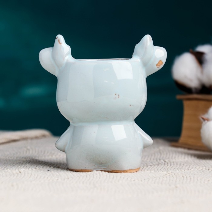 Горшок Горшок "Оленёнок" 5х9см, 0,15 л, d-4, микс