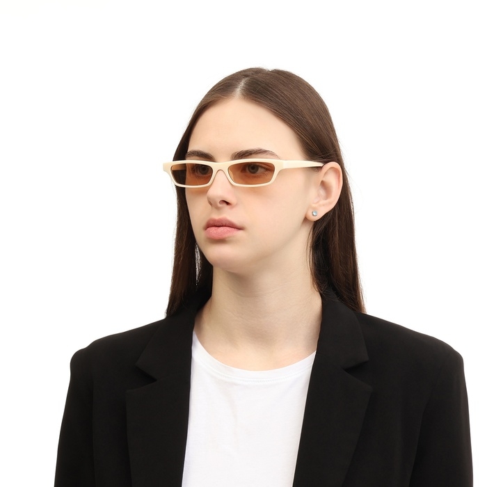 Очки солнцезащитные Очки солнцезащитные "OneSun", uv 400, дужка 14 см, ширина 14 см, линза 2.4 х 5.3 см