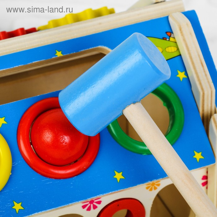 Сортер «Домик с шестерёнками» Сортер «Домик с шестерёнками»