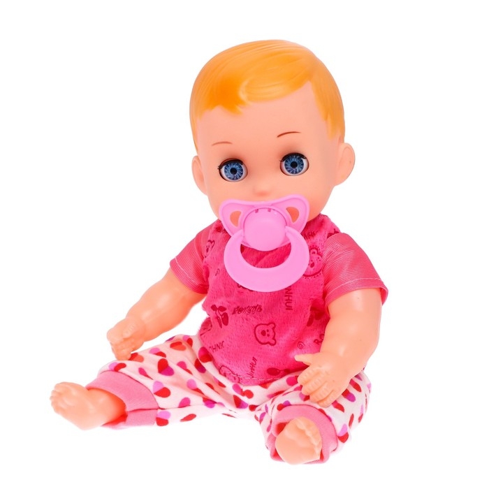 Пупс «Коля» со звуком, в костюмчике МИКС Пупс «Коля» со звуком, в костюмчике МИКС