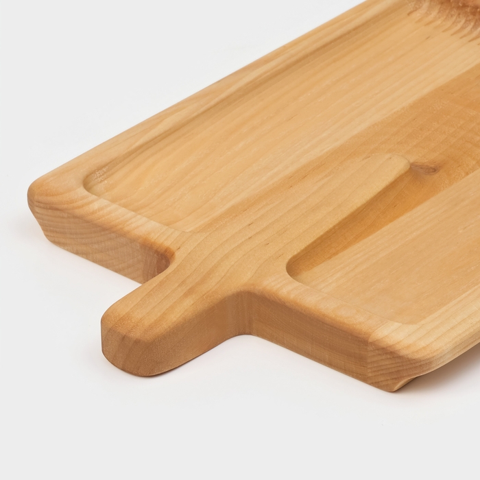 Доска - блюдо для подачи сервировочная Adelica «Лопата», 25×16,7×1,8 см, пропитано минеральным маслом, берёза Доска - блюдо для подачи сервировочная Adelica «Лопата», 25×16,7×1,8 см, пропитано минеральным маслом, берёза