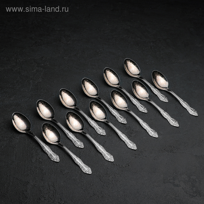 Набор столовых приборов «Славянка», 36 предметов, декоративная коробка Набор столовых приборов «Славянка», 36 предметов, декоративная коробка