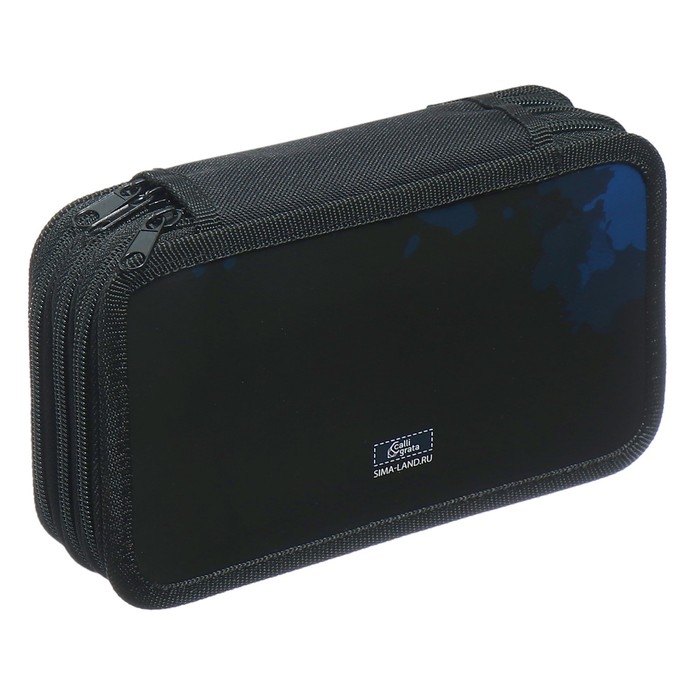 Пенал 3 секции, 125 х 205 х 55 мм, Calligrata 30П26/3 Пенал 3 секции, 125 х 205 х 55 мм, Calligrata 30П26/3 "Кеды", ламинированный картон