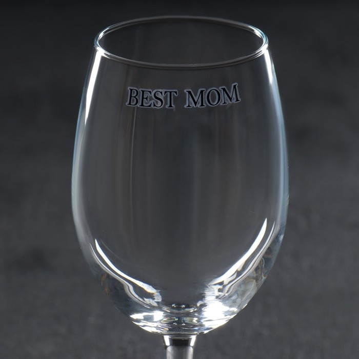 Бокал для вина на День матери «Best mom», 360 мл Бокал для вина на День матери «Best mom», 360 мл