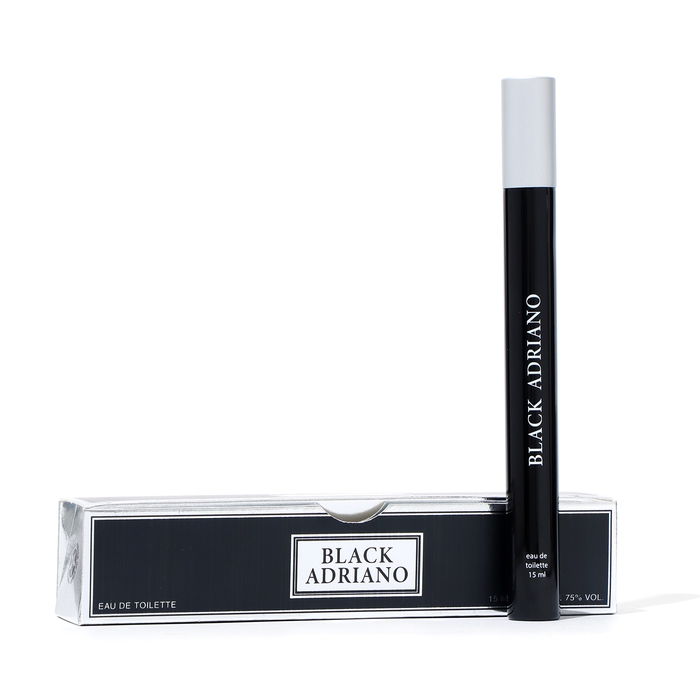 Туалетная вода для мужчин  Туалетная вода для мужчин "Black Adriano", 15 мл