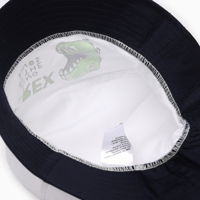 Панама детская, цвет белый/синий, размер 46-48 Панама детская, цвет белый/синий, размер 46-48