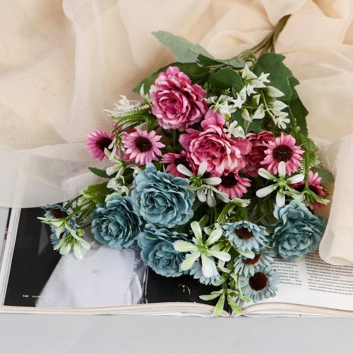 Букет Букет "Роза многолепестковая" 5х27 см, микс