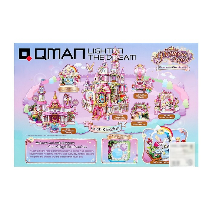 Конструктор Принцессы «Бассейн с единорогом», 280 деталей Конструктор Принцессы «Бассейн с единорогом», 280 деталей