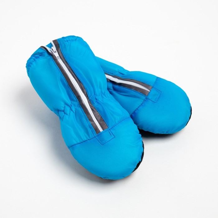 Варежки зимние детские MINAKU, цв.голубой, р-р 16-17 (20 см) Варежки зимние детские MINAKU, цв.голубой, р-р 16-17 (20 см)