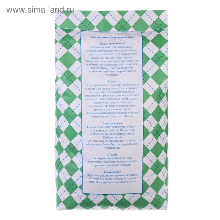 Газонная травосмесь  Газонная травосмесь "Городская",  10 кг