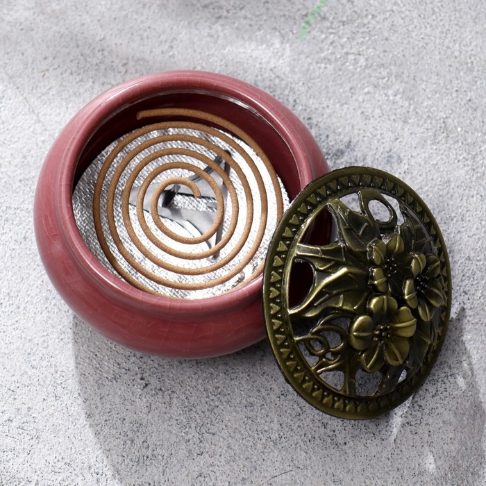 Благовония спиральные Благовония спиральные "Полынь", 48 однодисковых и 24 двухдисковых спиралей