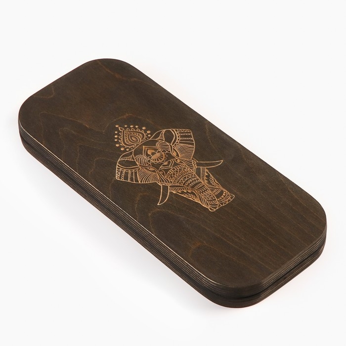 Садху, доска с гвоздями, для йоги Садху, доска с гвоздями, для йоги "Слон", 2 шт, шаг 10 мм, 33 х 15 см