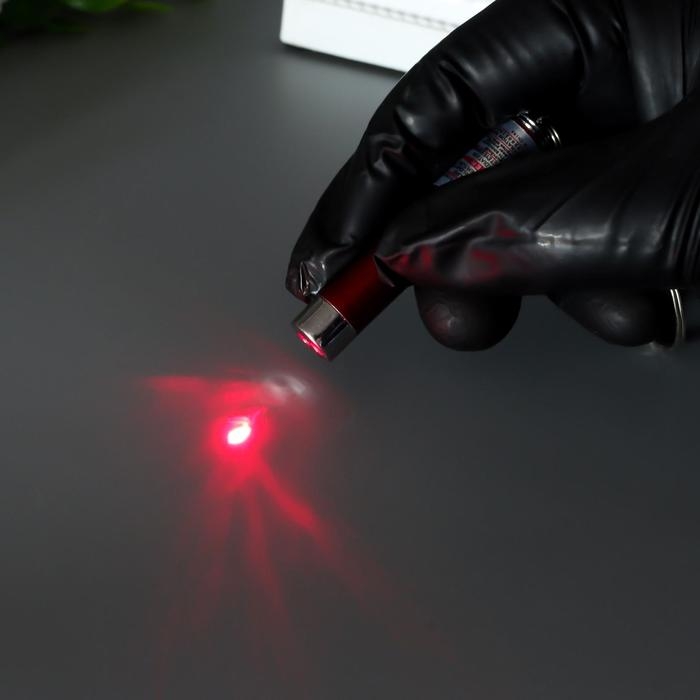 Фонарик+лазер 2 режима Фонарик+лазер 2 режима "Луч" МИКС 5,8х0,9х0,9 см