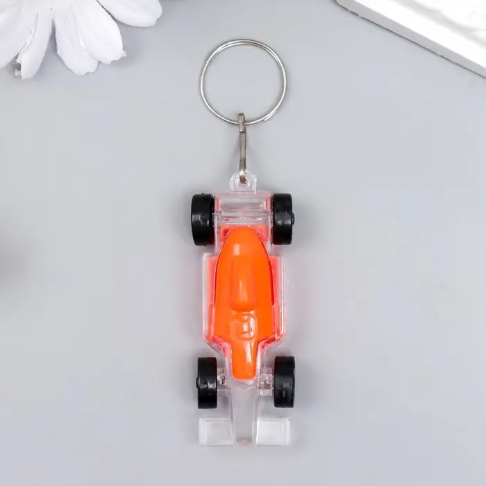 Фонарик свет на кольце Фонарик свет на кольце "Машина" МИКС