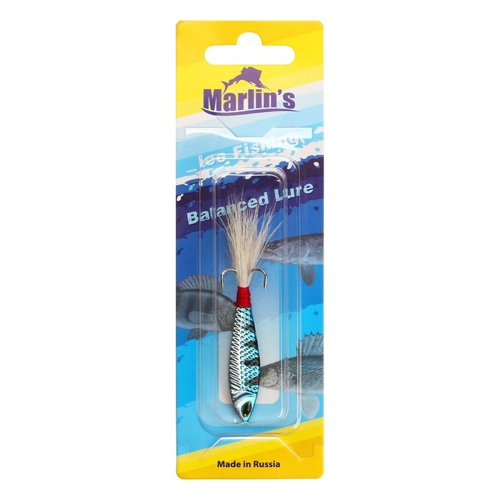 Бокоплав Marlin's, 5.4 см, 15 г, цвет 101 Бокоплав Marlin's, 5.4 см, 15 г, цвет 101