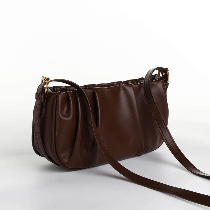 Сумка кросс-боди на молнии, цвет коричневый Сумка кросс-боди на молнии, цвет коричневый