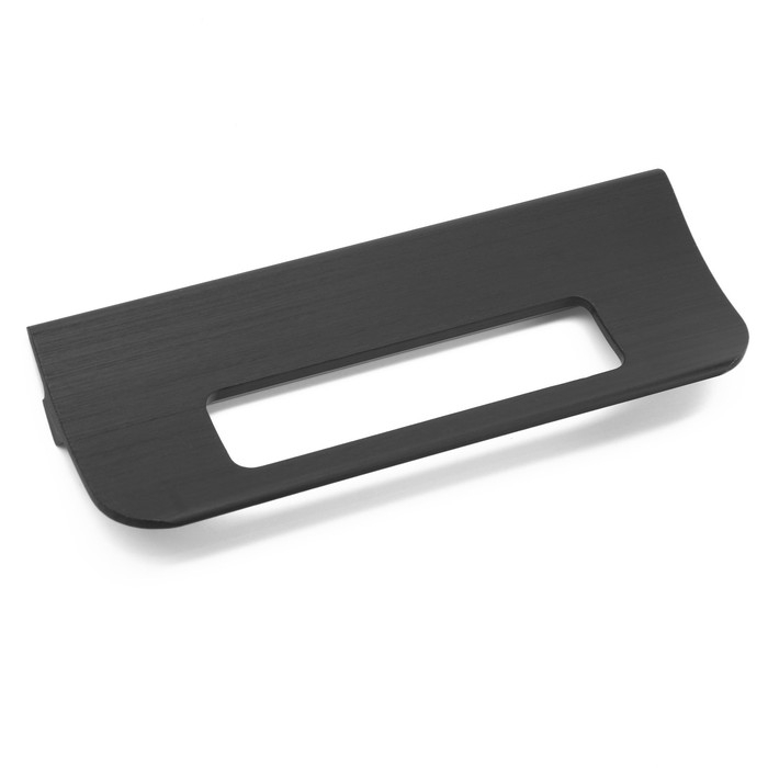 Ручка скоба мебельная RS1402, м/о=128, цвет черный Ручка скоба мебельная RS1402, м/о=128, цвет черный