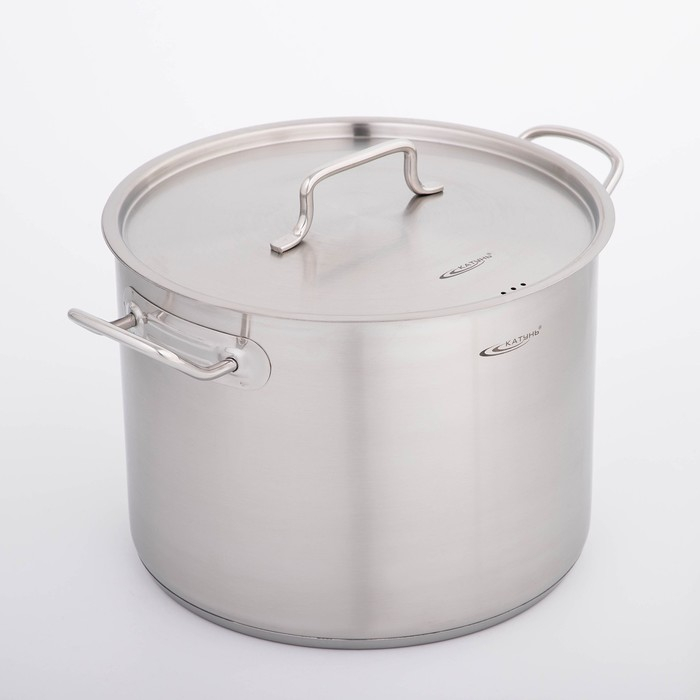 Кастрюля «Общепит», 13 л, d=28 см, h=21 см, капсульное дно, индукция Кастрюля «Общепит», 13 л, d=28 см, h=21 см, капсульное дно, индукция