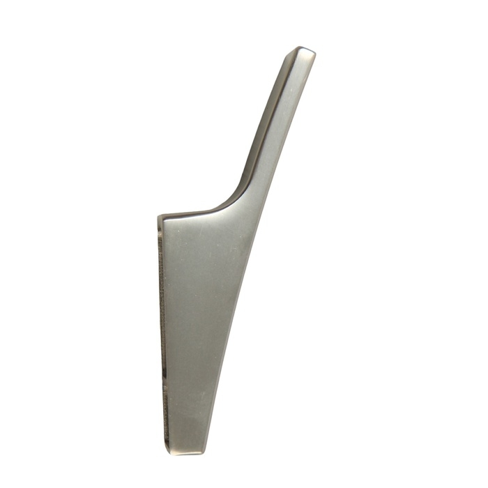 Крючок мебельный CAPPIO ASPHODEL, однорожковый, сатиновый никель Крючок мебельный CAPPIO ASPHODEL, однорожковый, сатиновый никель