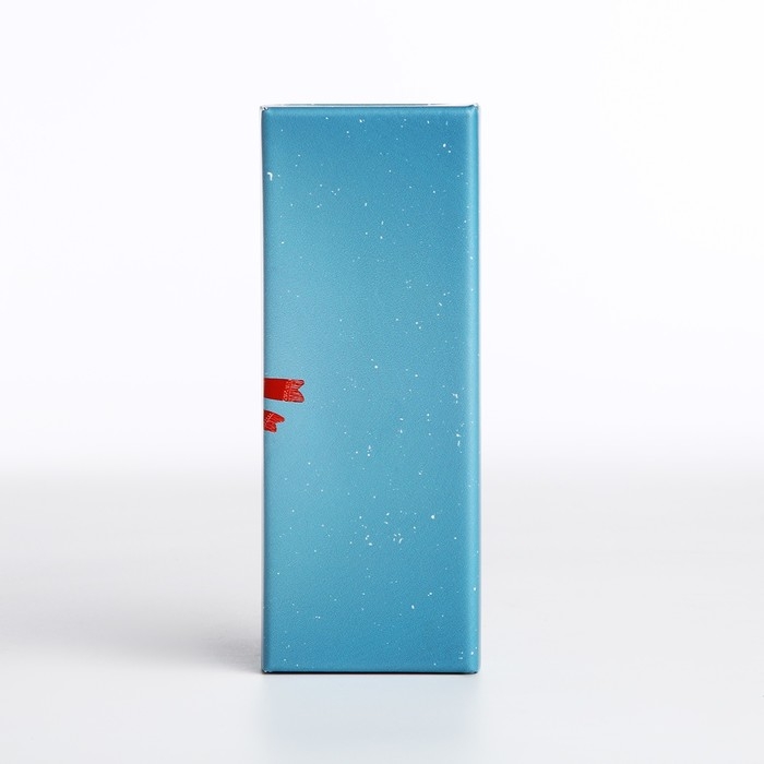 Футляр для очков на магните, длина 15,5 см, цвет голубой Футляр для очков на магните, длина 15,5 см, цвет голубой