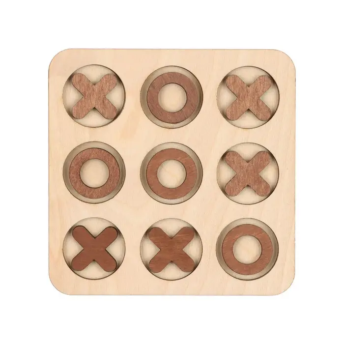 Крестики нолики деревянные, настольная игра для детей, 2 игрока Крестики нолики деревянные, настольная игра для детей, 2 игрока