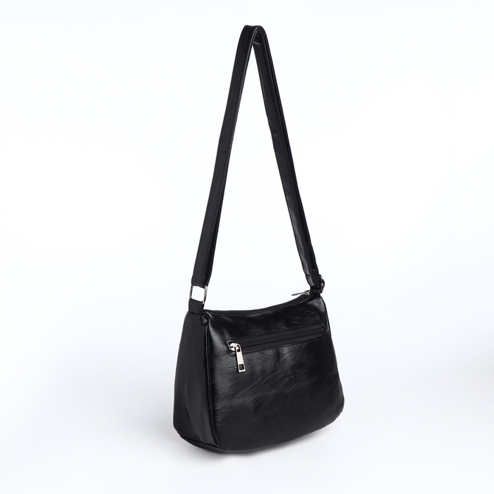 Сумка женская на молнии, цвет чёрный Сумка женская на молнии, цвет чёрный