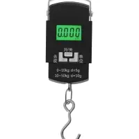 Весы-безмен LV-505, электронный, до 50 кг, точность до 10 г, подсветка, чёрный