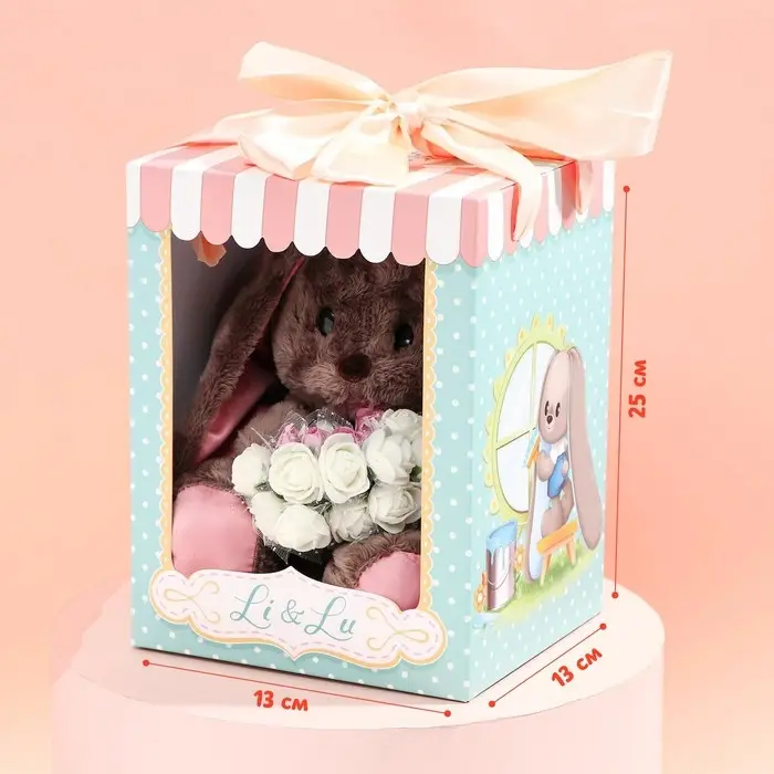 Мягкая игрушка «Милашка Li», заяц, 25 см