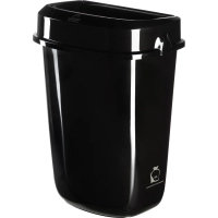 Контейнер для мусора  (корзина) Luscan Prof Etalon 32л черный 151040