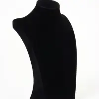 Бюст для украшений QF, 18&times;12&times;30 см, чёрный