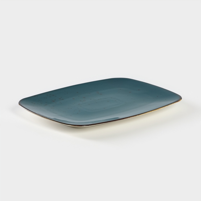 Блюдо керамическое «Бирюза», 27×19 см Блюдо керамическое «Бирюза», 27×19 см