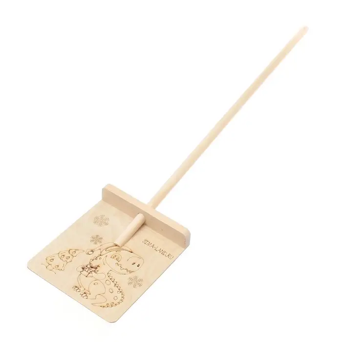 Лопата деревянная «Новый год! Поздравление от динозаврика» Лопата деревянная «Новый год! Поздравление от динозаврика»