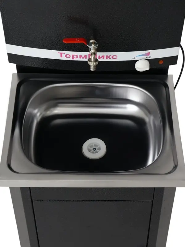 Умывальник &laquo;ТермМикс&raquo;, с ЭВН, нержавеющая мойка, 1250 Вт, 17 л, цвет серебро